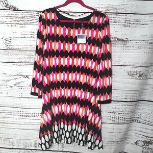 Kaari Blue NWT Women's print dress size XL